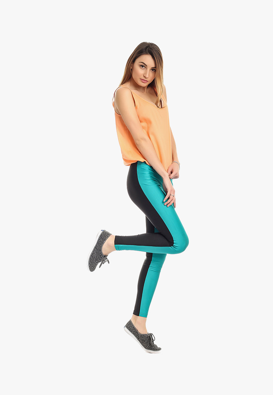 Teal Leggings